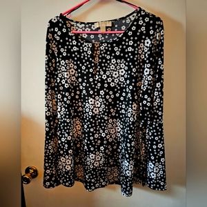 Blouse, size XL, Ichael Kors, wide sleeve, only worn 2 times